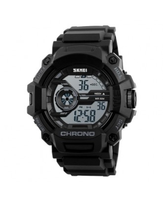 Mens Digital Date Waterproof LED Military Army Sport Wrist Watch